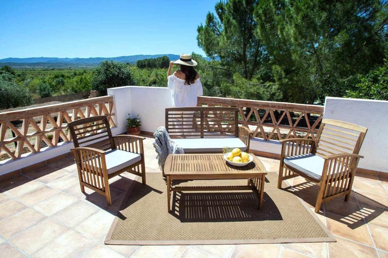 Villa Mas De Les Garroferes Useras Exterior foto